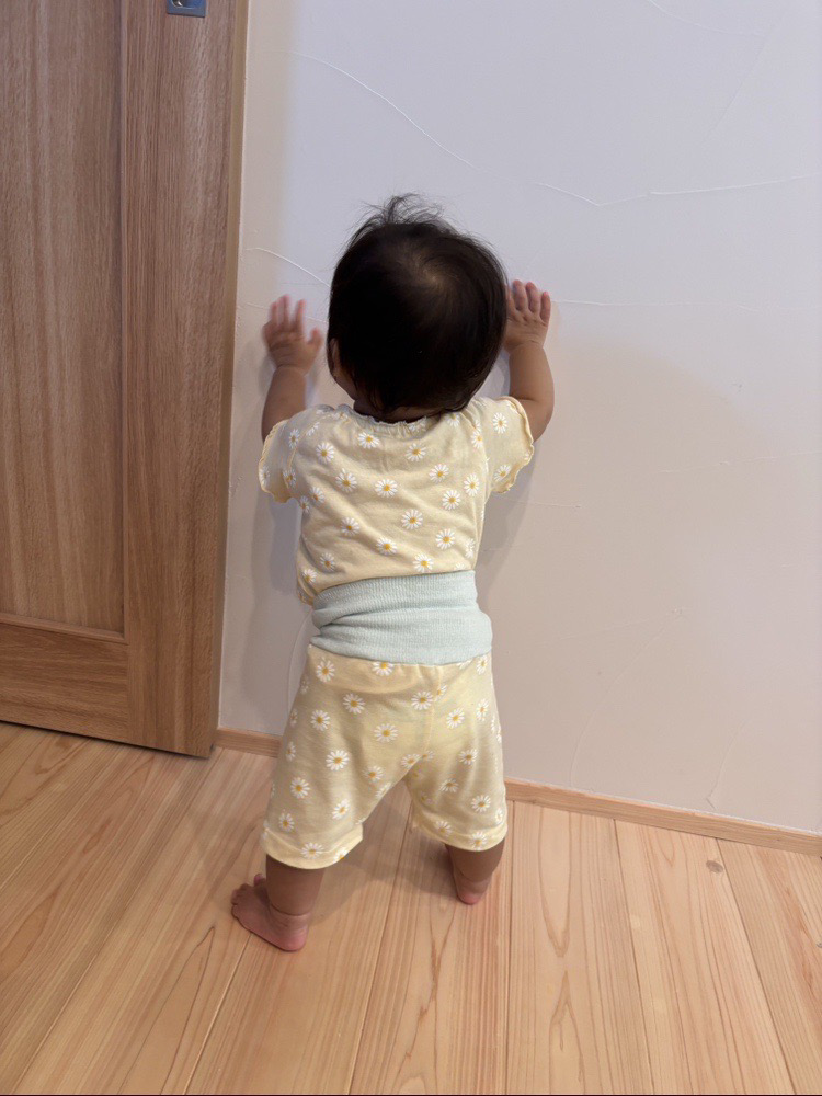 1歳になったばかりの子ども