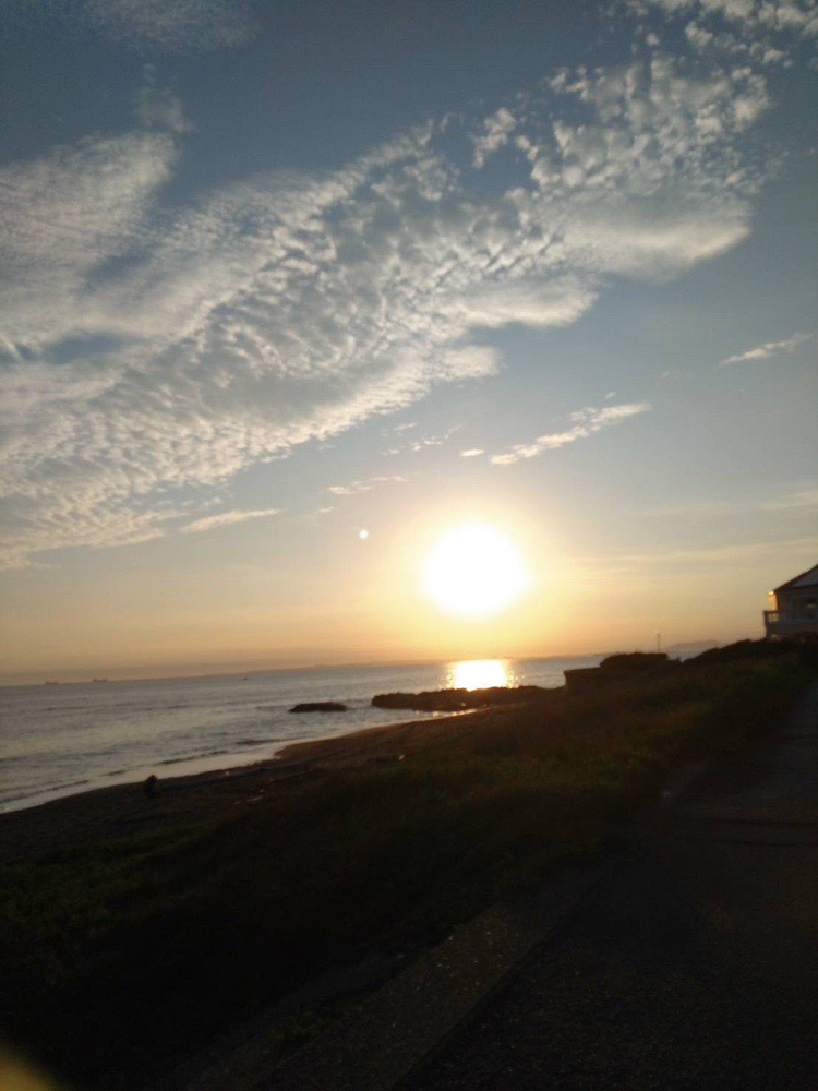 最高の夕日