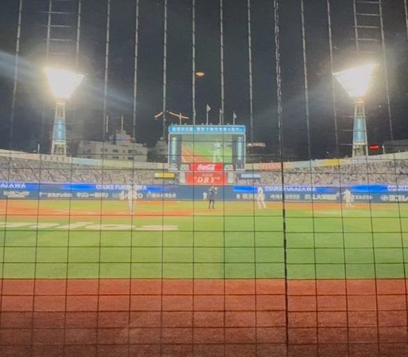 野球観戦にいってきました！