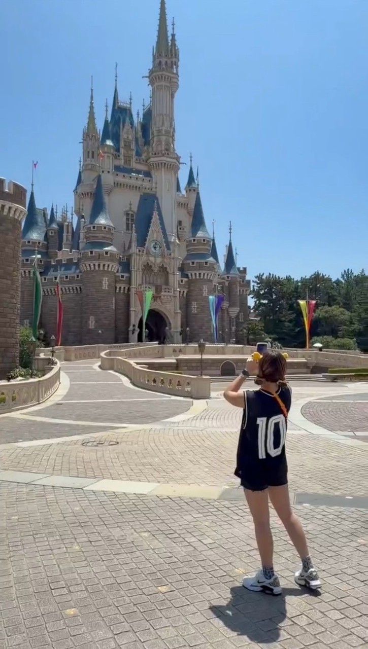 真夏のディズニーへ行ってきました